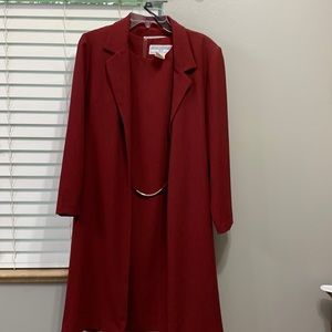 Jessica Howard sheath dress and coat Petite